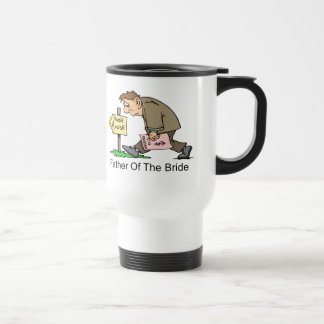 Mug De Voyage Père de la jeune mariée (maison pauvre)