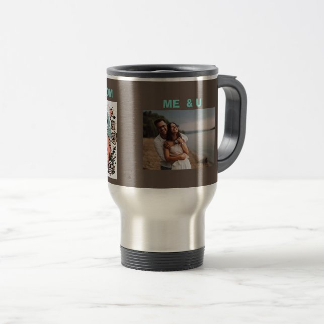 MUG DE VOYAGE PÈRE ET MÈRE MOI ET U (Devant droit)