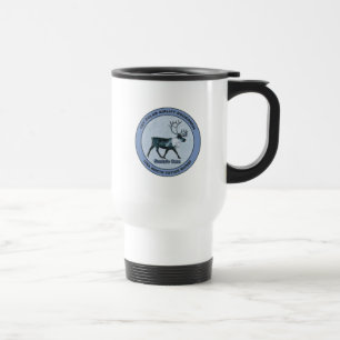 Mug De Voyage Père Noël 1er Polar Airlift Sqdn - Subduit