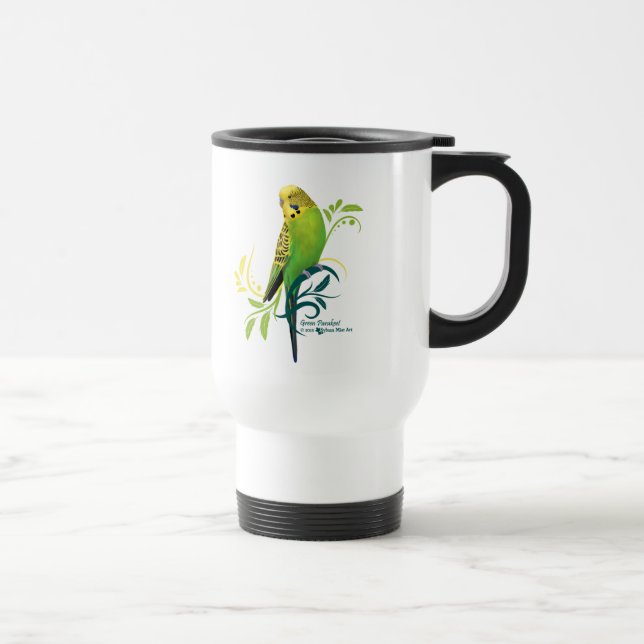 Mug De Voyage Perruche verte (Droite)