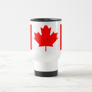 Mug De Voyage Personalized Canada Flag | Custom Name Canada Day