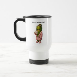 Mug De Voyage Personnage de cornichon mignon café du matin