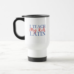 Mug De Voyage PERSONNALISABLE Homeschool Latin Superhero