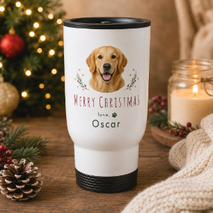Mug de voyage personnalisé avec photo de votre ani