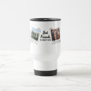 Mug De Voyage Personnalisé Best Friends 4 Photo Collage personna