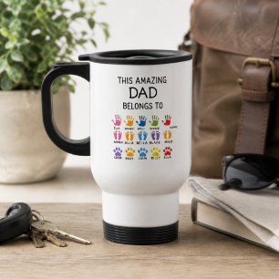 Mug De Voyage Personnalisé Ce Papa Incroyable Appartient À   Sur