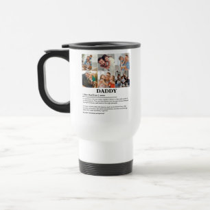Mug De Voyage Personnalisé Papa Définition 6 Photo Collage