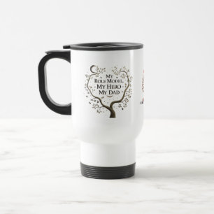 Mug de voyage personnalisé pour le héros sur le ch