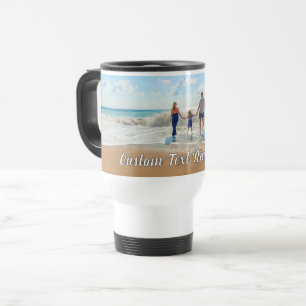 Mug De Voyage Personnalisé votre photo Voyage Mug et texte perso