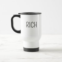 Mug de voyage Personnaliser avec poignée personnal