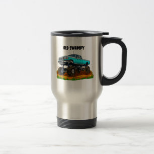 Mug De Voyage Personnaliser un camion ancien avec un énorme leva