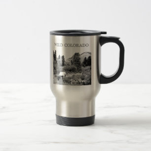 Mug De Voyage Personnaliser Wild Colorado Elk Wilderness
