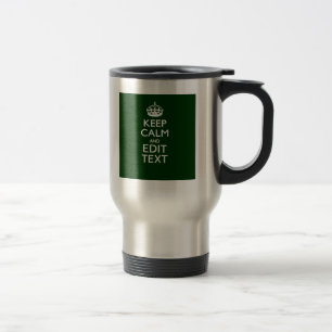 Mug De Voyage Personnalisez le calme et écrivez votre texte