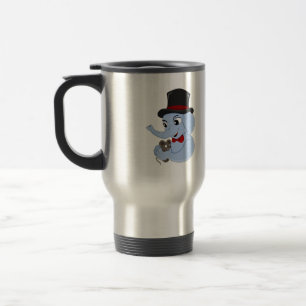 Mug De Voyage Petit éléphant dessin animé garçon voyage mug