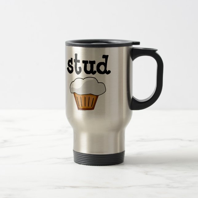 Mug De Voyage Petit pain de goujon, bon cuit au four drôle (Droit)