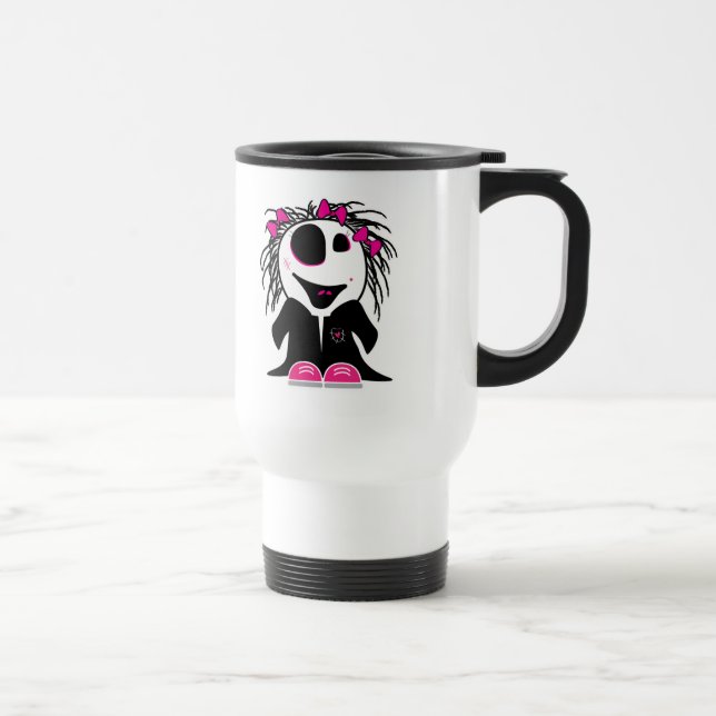 Mug De Voyage petite fille zombie mignonne (Droite)