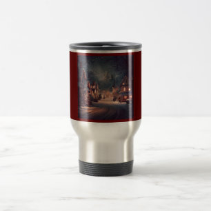 Mug De Voyage Petite ville de Noël 3