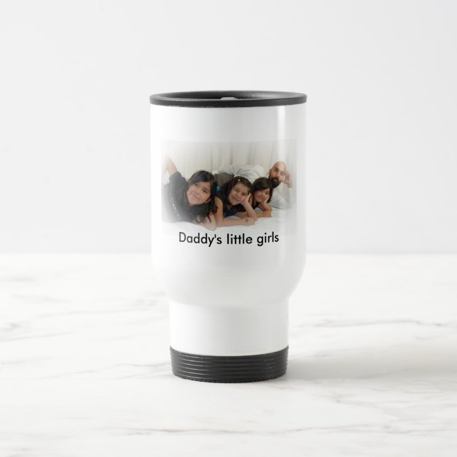 Mug De Voyage Petites filles de Daddys (Centre)