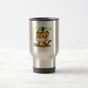 Mug De Voyage Petites pattes, Big Roar
