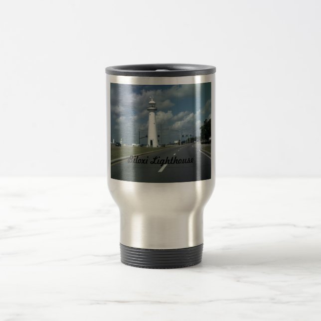 Mug De Voyage Phare de Biloxi (Centre)