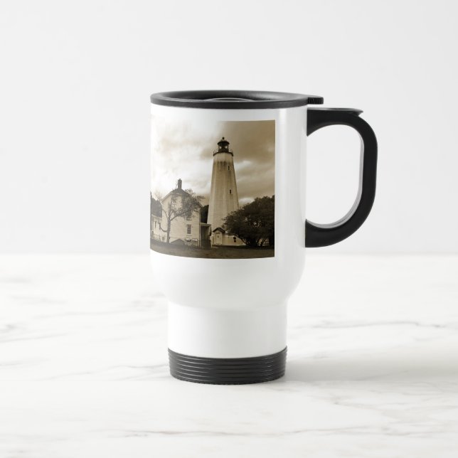 Mug De Voyage Phare de Sandy Hook (Droite)