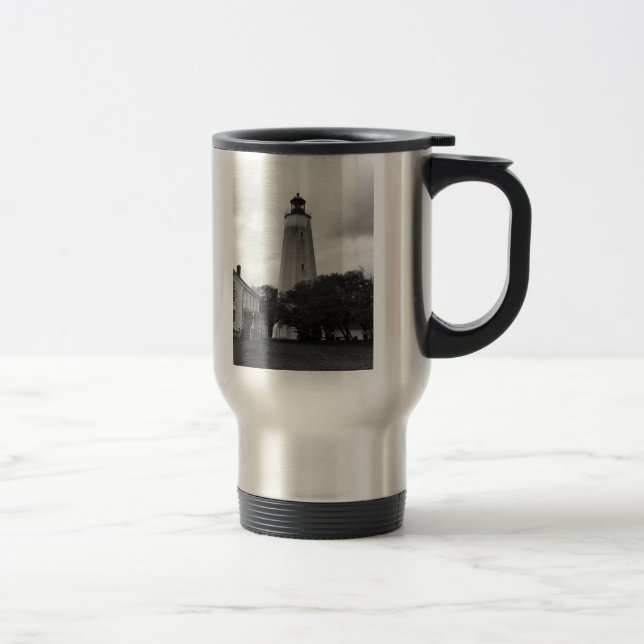 Mug De Voyage Phare de Sandy Hook (Droit)