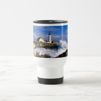 MUG DE VOYAGE PHARE PRINCIPAL DE PORTLAND, MAINE