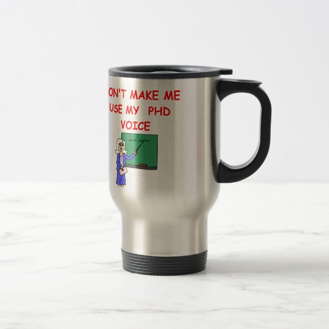 Mug De Voyage phd (Droit)