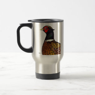 Mug De Voyage Phéasant :  Tête de Ringneck
