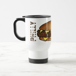 Mug De Voyage Philadelphia PA Philadelphia Fromage Steak Sandwic