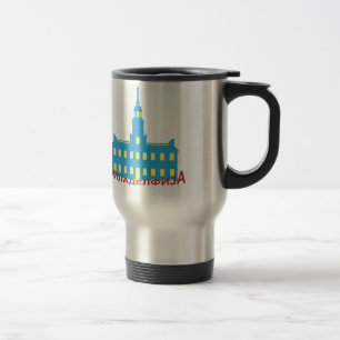 Mug De Voyage Philadelphie cyrillique