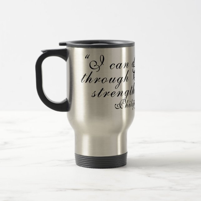 MUG DE VOYAGE PHILIPPIENS 4:13 (Gauche)