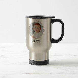 Mug De Voyage Photo de bébé personnalisée meilleur grand-père/Na