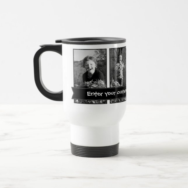Mug De Voyage Photo de Personalizable (Gauche)