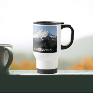 Mug De Voyage Photo de Washington State Mount Baker