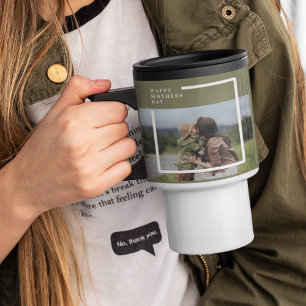 Mug De Voyage Photo personnalisée Fête des mères Cadeau