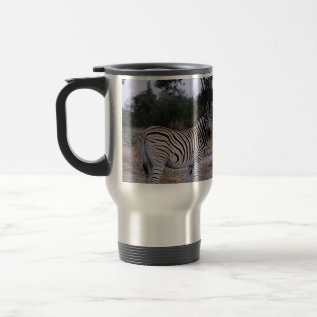 Mug De Voyage Photo Zebra Double Take (Gauche)