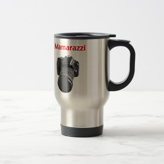 Mug De Voyage Photographe Mamarazzi (Droit)