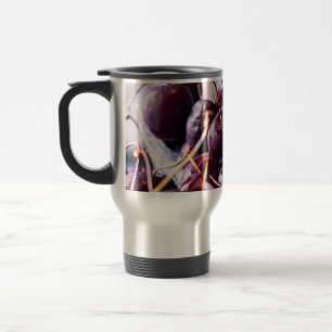 Mug De Voyage Photographie de Cerises Rouges Fraîches