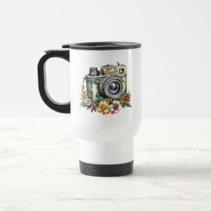 Mug De Voyage Photographie Graphiques et Citation Caméra Vinta
