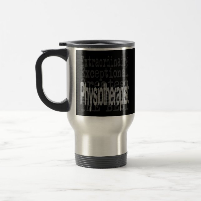 Mug De Voyage Physiothérapeute Extraordinaire (Gauche)