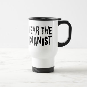 Mug De Voyage Pianiste drôle