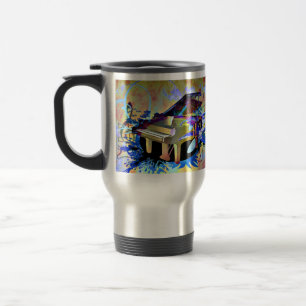 Mug De Voyage Piano coloré par Digital génial