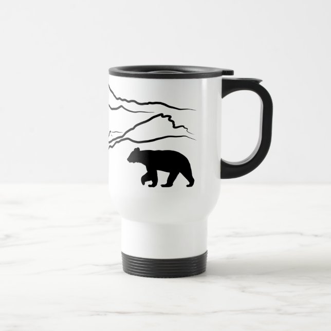 Mug De Voyage Pic Black Bear et Pikes (Droite)