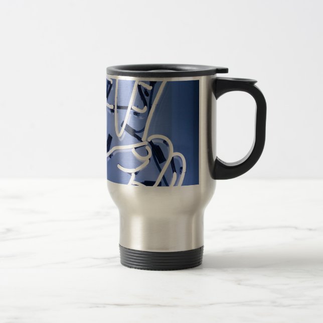 Mug De Voyage pièce de néon (Droit)