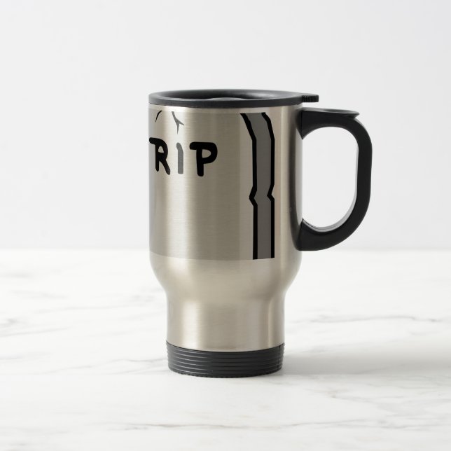Mug De Voyage Pierre de tête de Rip (Droit)