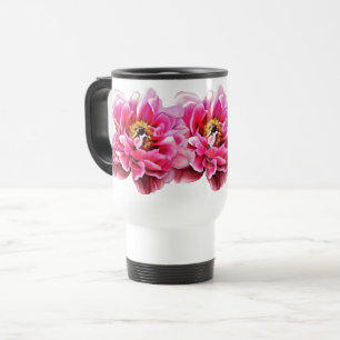Mug de voyage - Pies roses