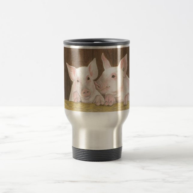 Mug De Voyage Piglets (Centre)