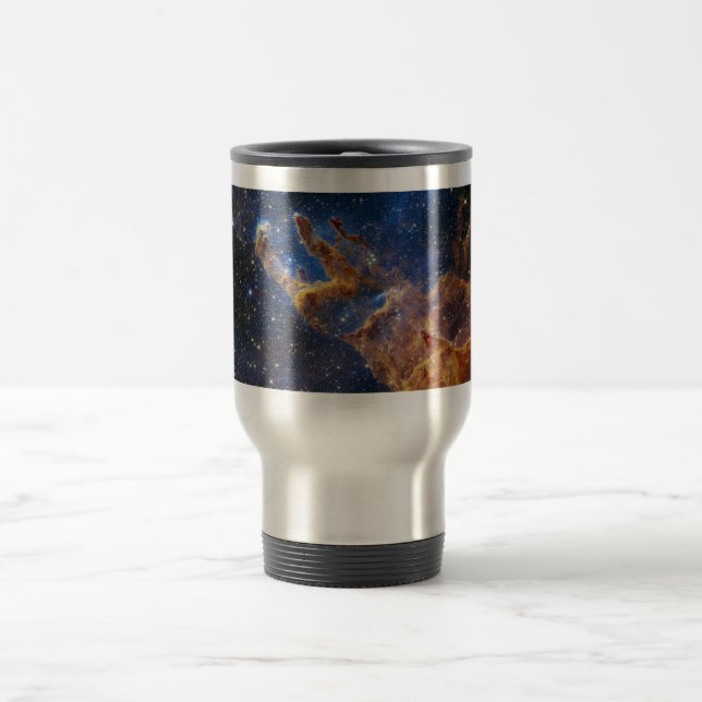 Mug De Voyage Piliers de création Aigle Nebula Webb Telescope (Centre)