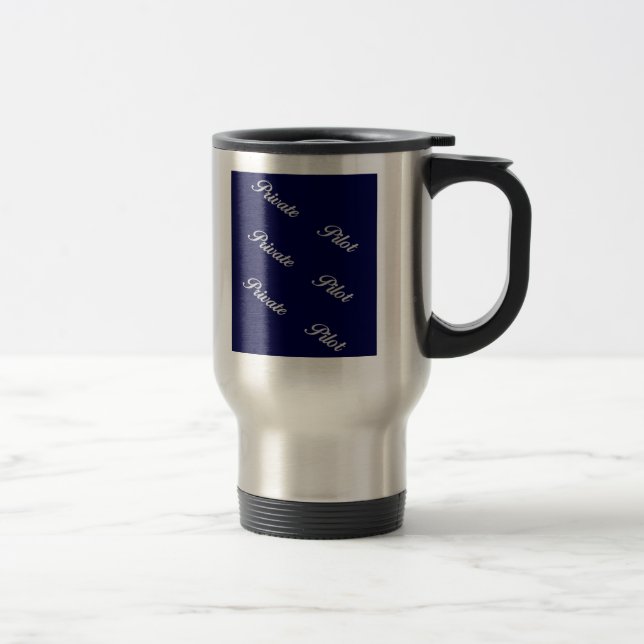 Mug De Voyage Pilote privé (Droit)